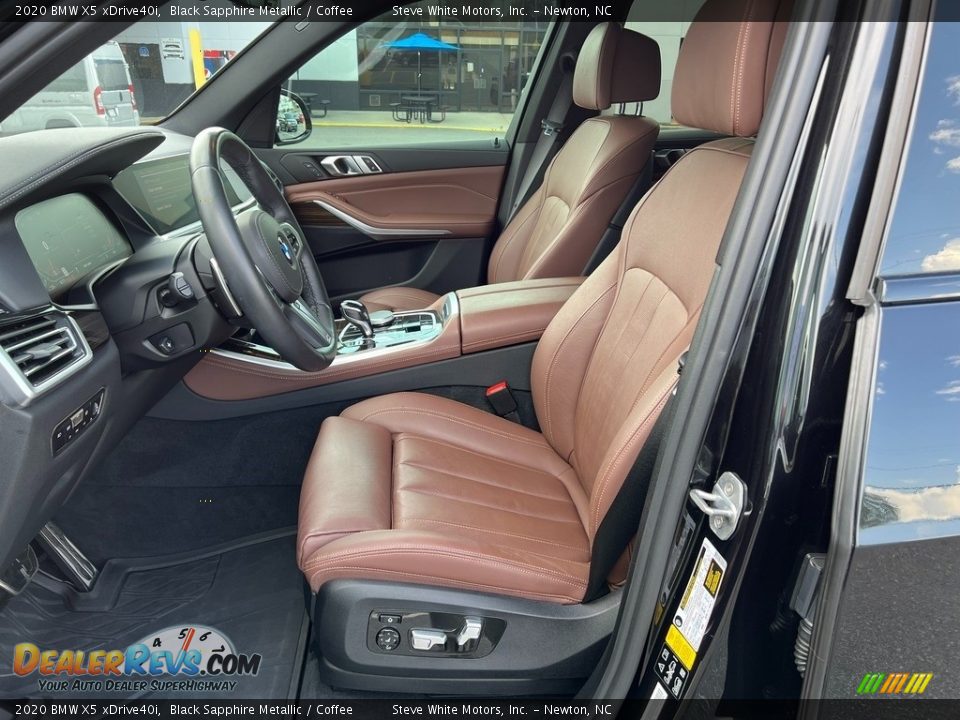 Coffee Interior - 2020 BMW X5 xDrive40i Photo #10