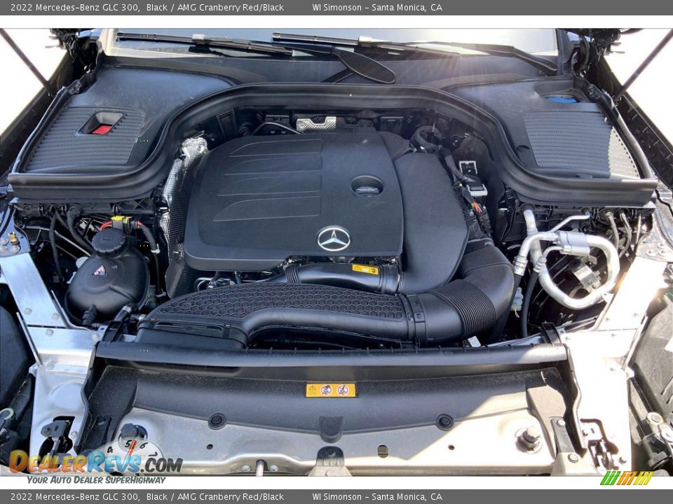 2022 Mercedes-Benz GLC 300 2.0 Liter Turbocharged DOHC 16-Valve VVT 4 Cylinder Engine Photo #9