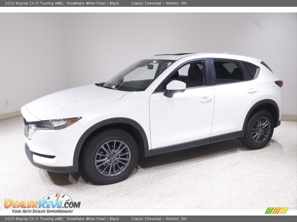 2020 Mazda CX-5 Touring AWD Snowflake White Pearl / Black Photo #3