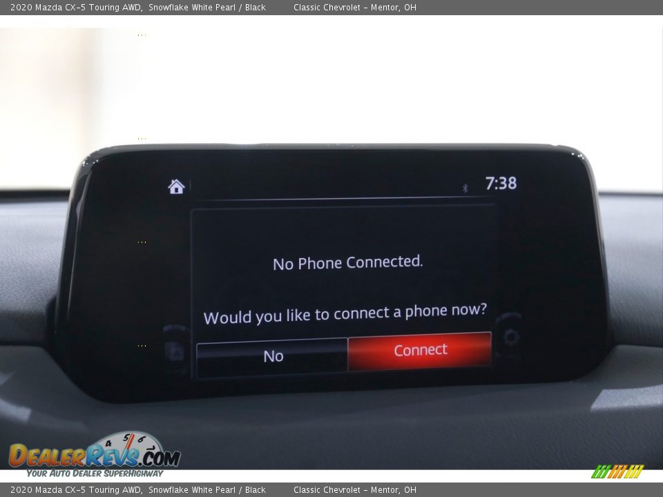 2020 Mazda CX-5 Touring AWD Snowflake White Pearl / Black Photo #10