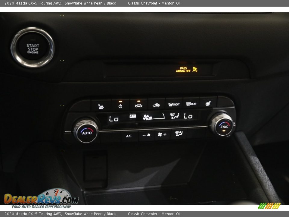 2020 Mazda CX-5 Touring AWD Snowflake White Pearl / Black Photo #13