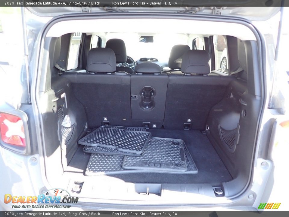 2020 Jeep Renegade Latitude 4x4 Sting-Gray / Black Photo #12