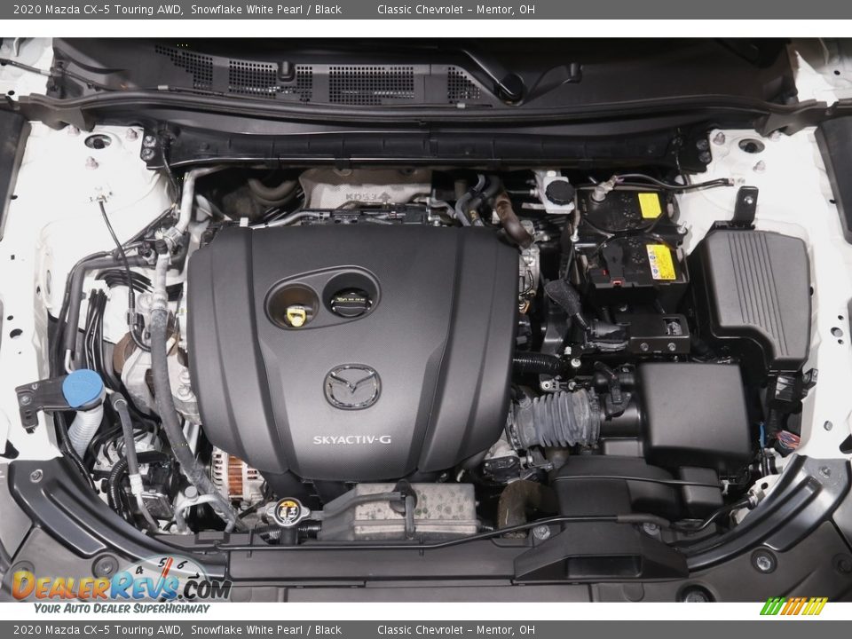 2020 Mazda CX-5 Touring AWD Snowflake White Pearl / Black Photo #19