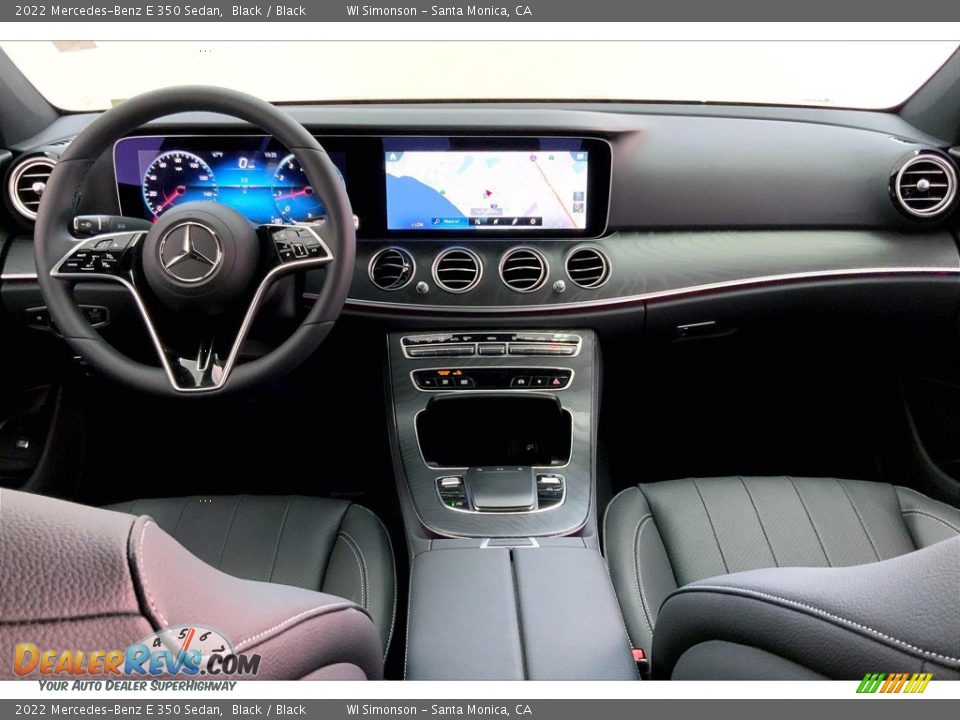 2022 Mercedes-Benz E 350 Sedan Black / Black Photo #6