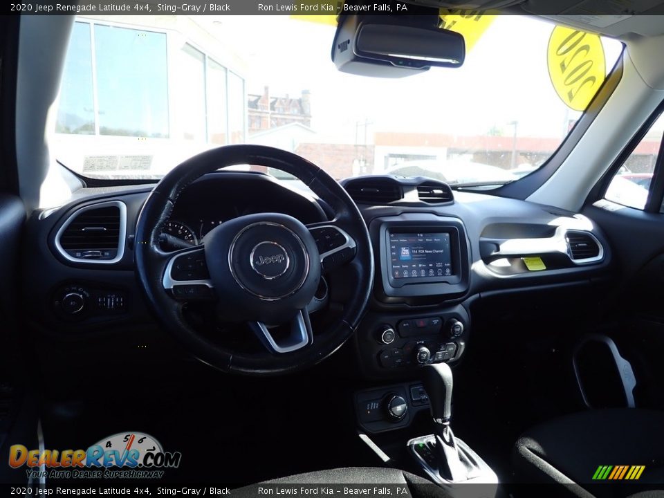2020 Jeep Renegade Latitude 4x4 Sting-Gray / Black Photo #14