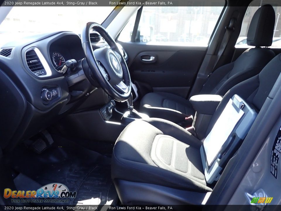 2020 Jeep Renegade Latitude 4x4 Sting-Gray / Black Photo #15