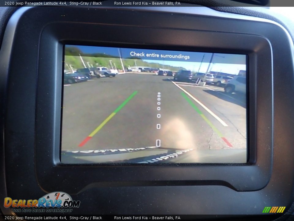 2020 Jeep Renegade Latitude 4x4 Sting-Gray / Black Photo #18