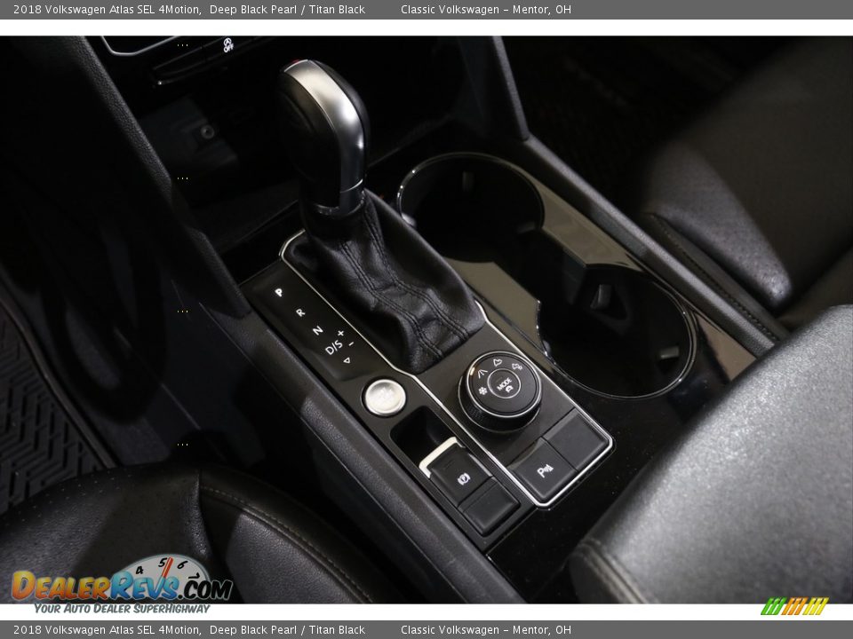 2018 Volkswagen Atlas SEL 4Motion Deep Black Pearl / Titan Black Photo #14