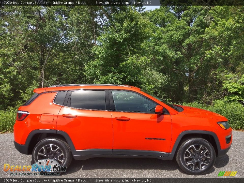 Spitfire Orange 2020 Jeep Compass Sport 4x4 Photo #6