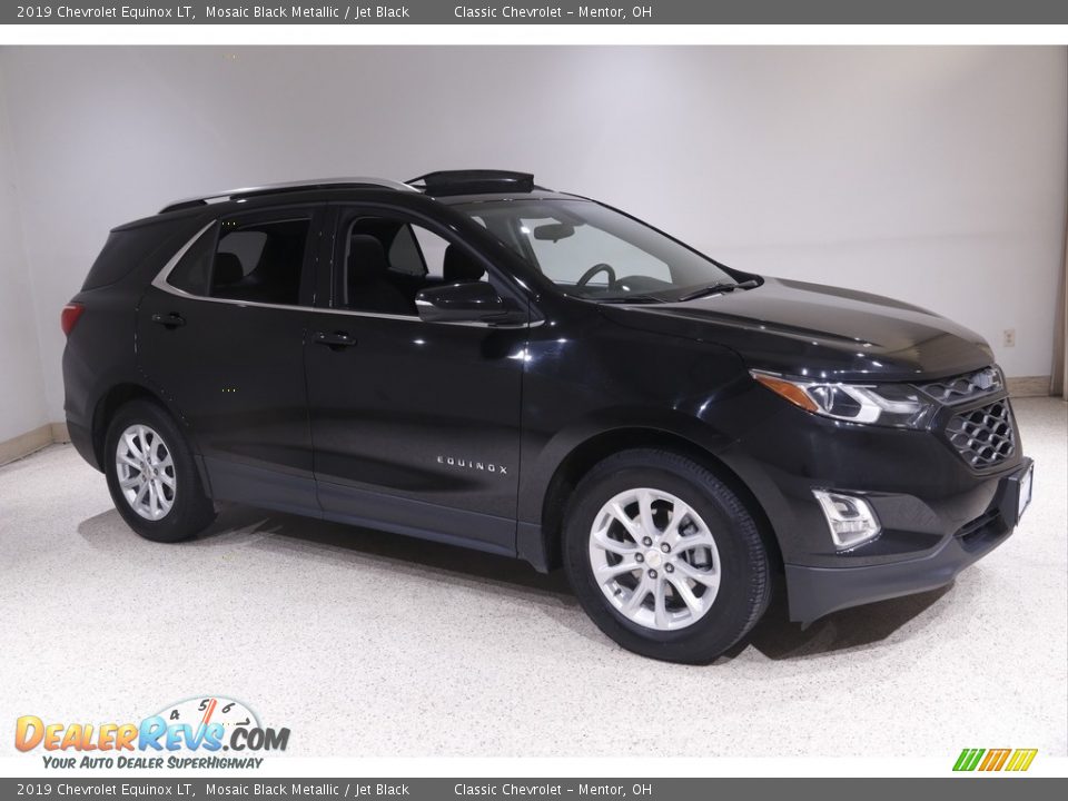 2019 Chevrolet Equinox LT Mosaic Black Metallic / Jet Black Photo #1