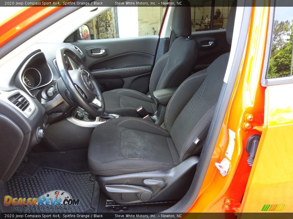 2020 Jeep Compass Sport 4x4 Spitfire Orange / Black Photo #11