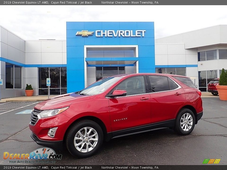 2019 Chevrolet Equinox LT AWD Cajun Red Tintcoat / Jet Black Photo #1