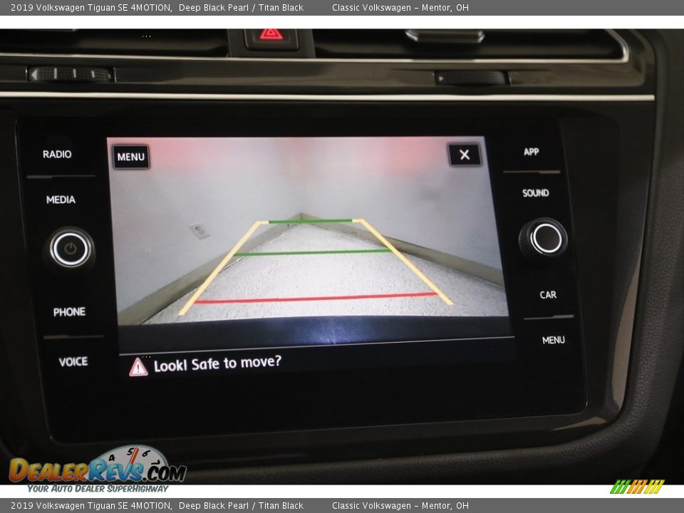 2019 Volkswagen Tiguan SE 4MOTION Deep Black Pearl / Titan Black Photo #12
