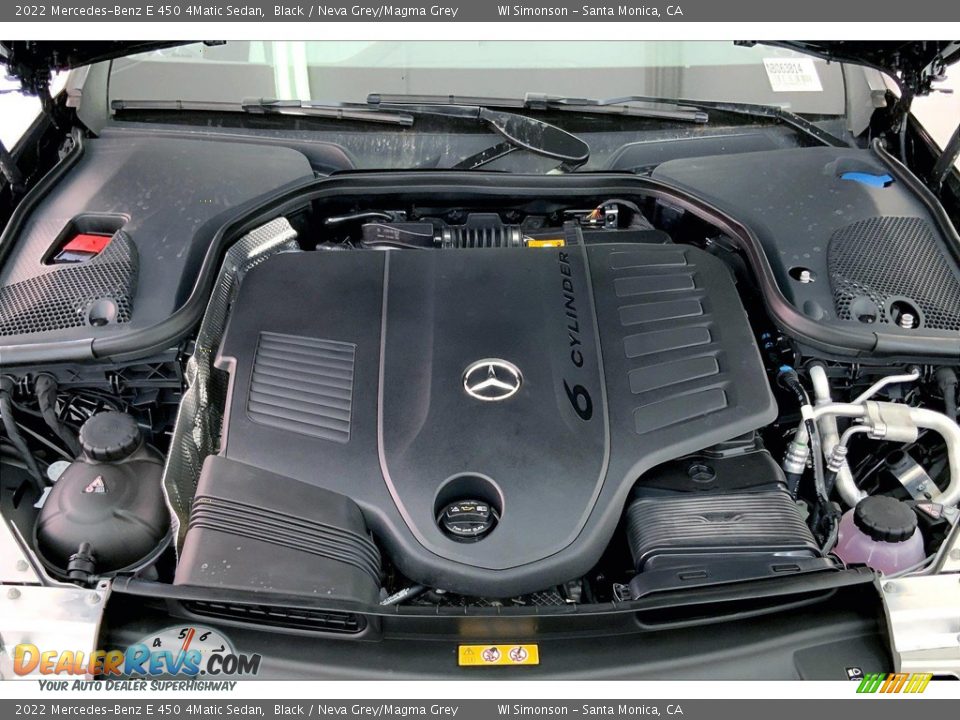 2022 Mercedes-Benz E 450 4Matic Sedan 3.0 Liter Turbocharged DOHC 24-Valve VVT Inline 6 Cylinder w/EQ Boost Engine Photo #9