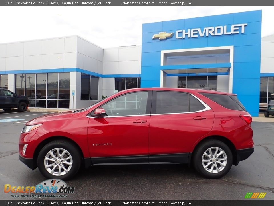 2019 Chevrolet Equinox LT AWD Cajun Red Tintcoat / Jet Black Photo #3