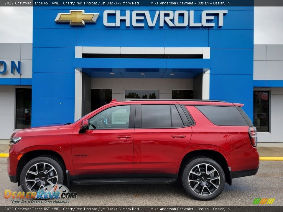 Cherry Red Tintcoat 2022 Chevrolet Tahoe RST 4WD Photo #1