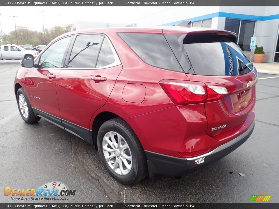 2019 Chevrolet Equinox LT AWD Cajun Red Tintcoat / Jet Black Photo #4