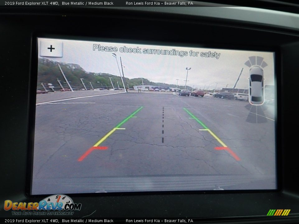 2019 Ford Explorer XLT 4WD Blue Metallic / Medium Black Photo #18