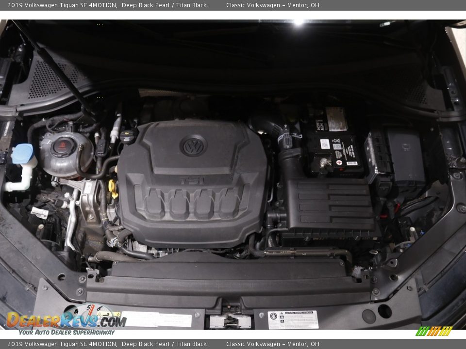 2019 Volkswagen Tiguan SE 4MOTION Deep Black Pearl / Titan Black Photo #18