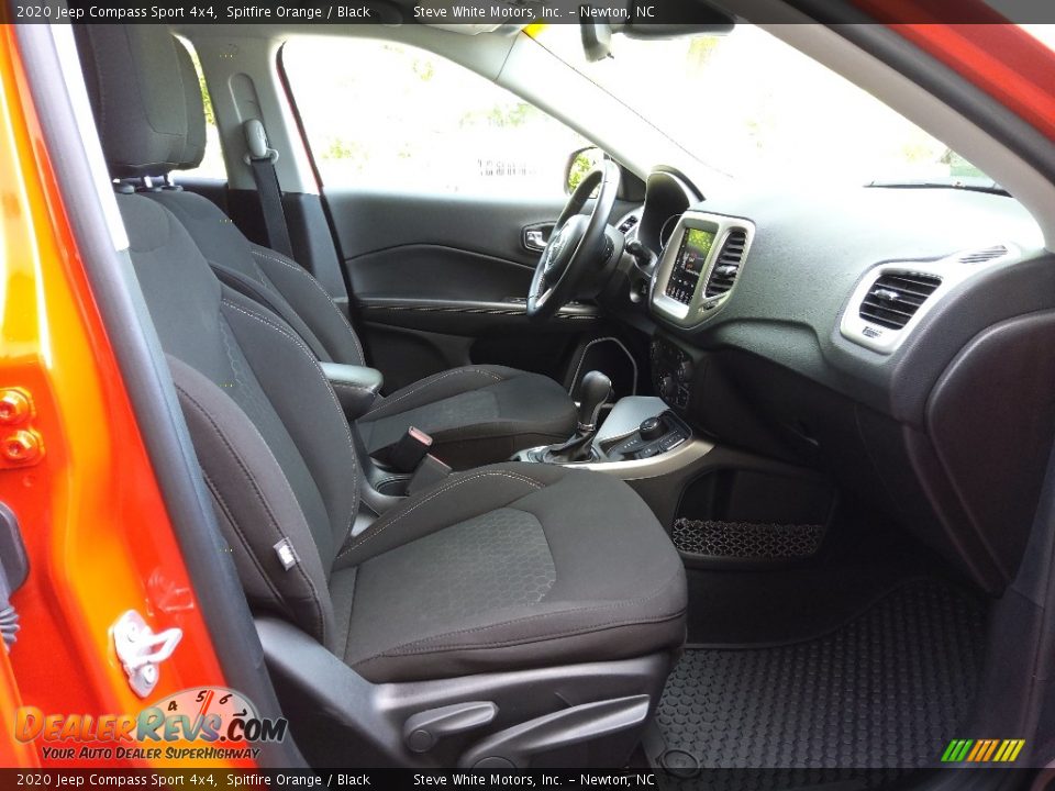 2020 Jeep Compass Sport 4x4 Spitfire Orange / Black Photo #17