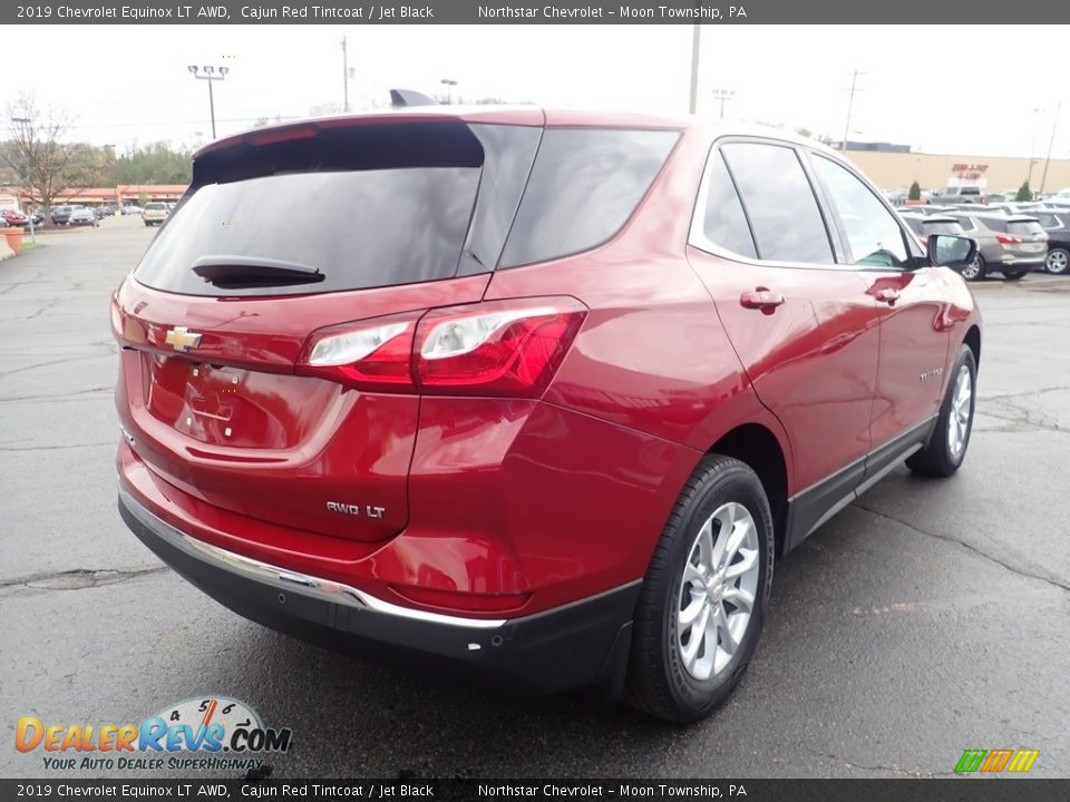 2019 Chevrolet Equinox LT AWD Cajun Red Tintcoat / Jet Black Photo #8