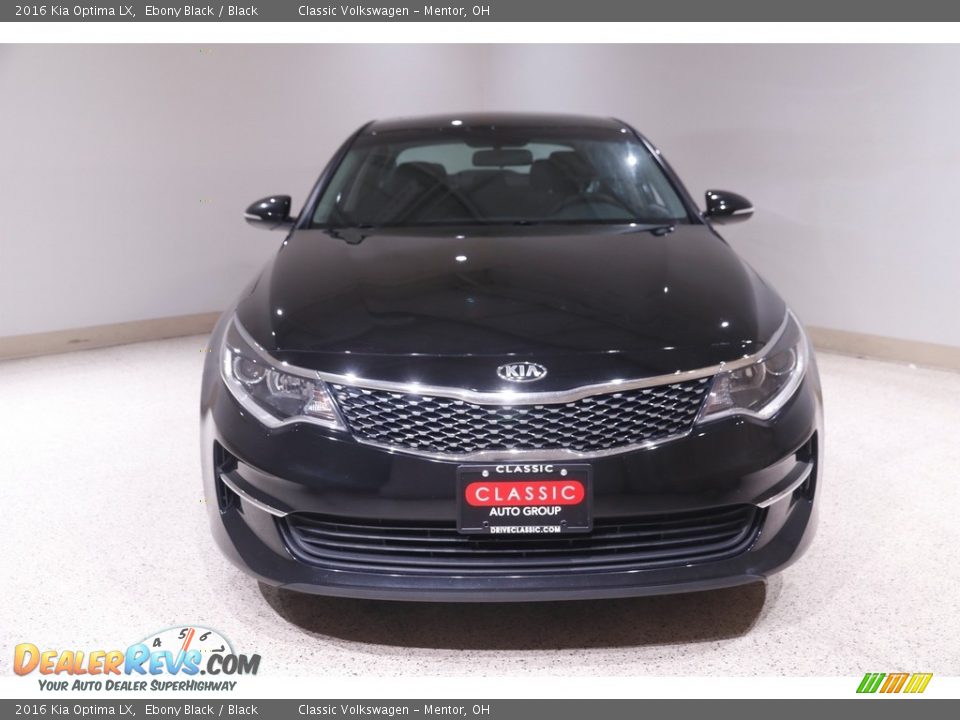 2016 Kia Optima LX Ebony Black / Black Photo #2