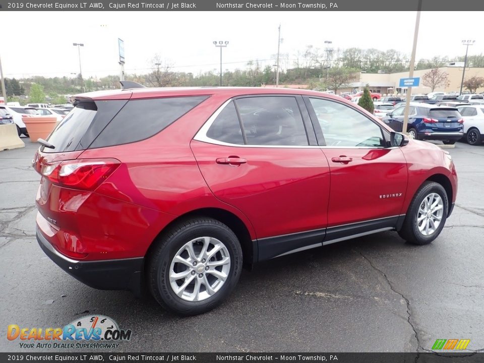 2019 Chevrolet Equinox LT AWD Cajun Red Tintcoat / Jet Black Photo #9