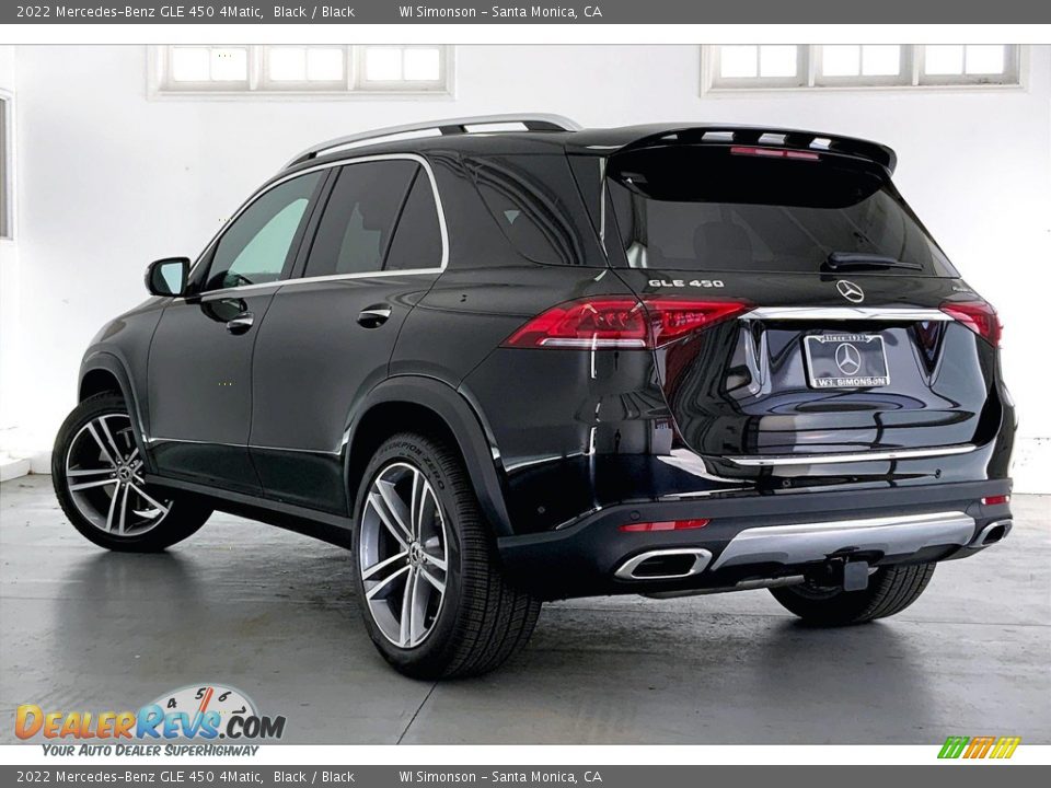 2022 Mercedes-Benz GLE 450 4Matic Black / Black Photo #2