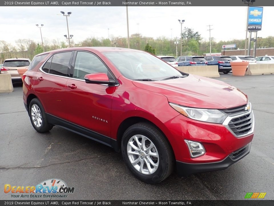 2019 Chevrolet Equinox LT AWD Cajun Red Tintcoat / Jet Black Photo #11