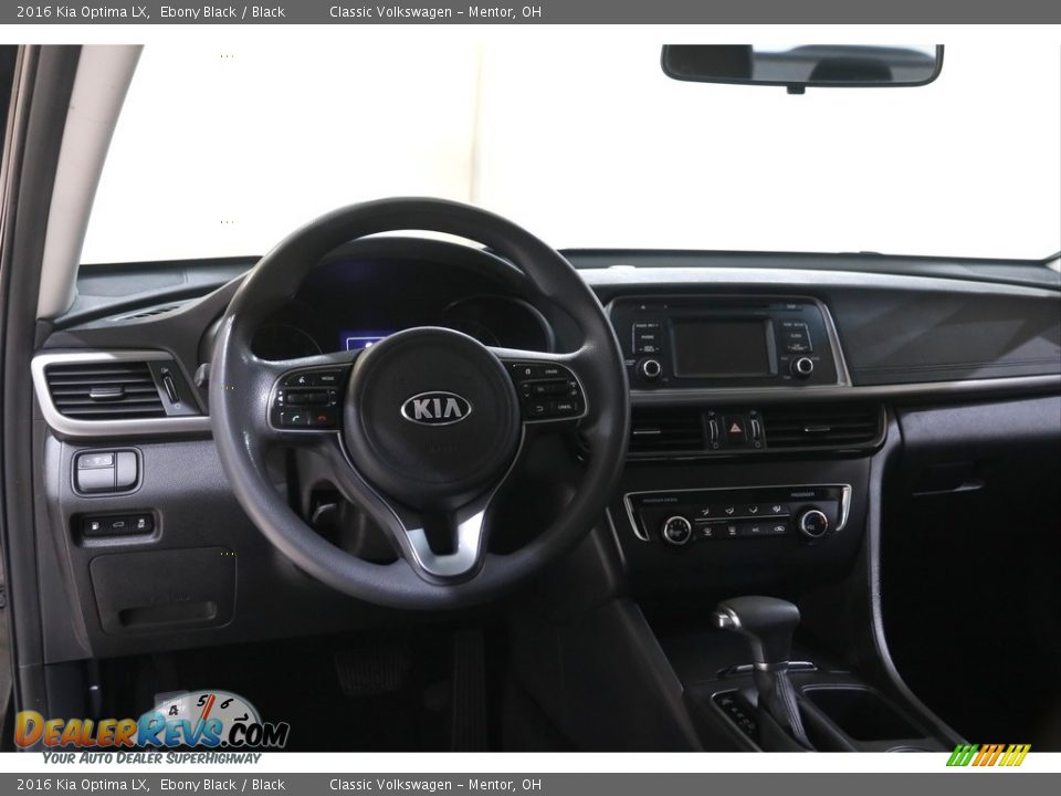 2016 Kia Optima LX Ebony Black / Black Photo #6