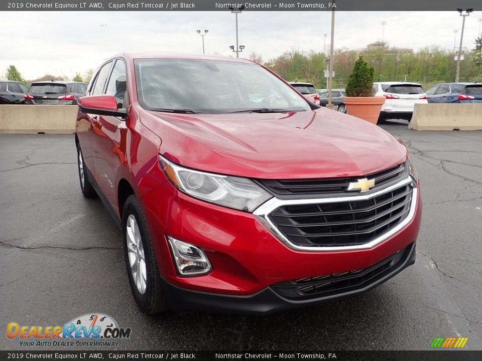 2019 Chevrolet Equinox LT AWD Cajun Red Tintcoat / Jet Black Photo #12