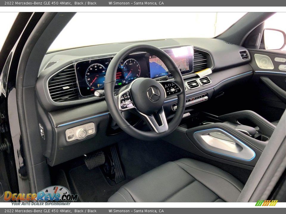 2022 Mercedes-Benz GLE 450 4Matic Black / Black Photo #4