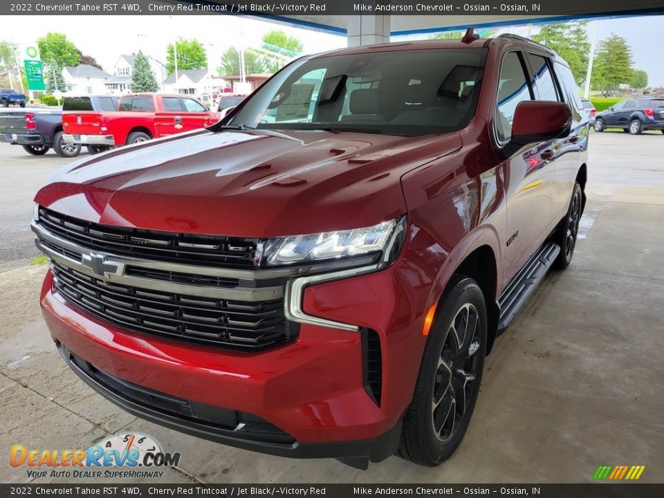 2022 Chevrolet Tahoe RST 4WD Cherry Red Tintcoat / Jet Black/­Victory Red Photo #10