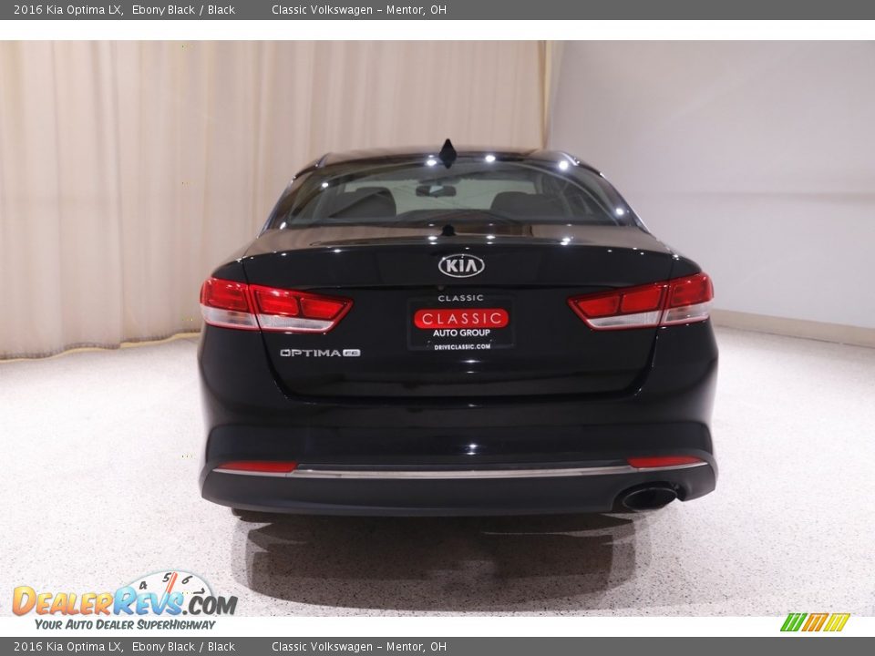 2016 Kia Optima LX Ebony Black / Black Photo #18