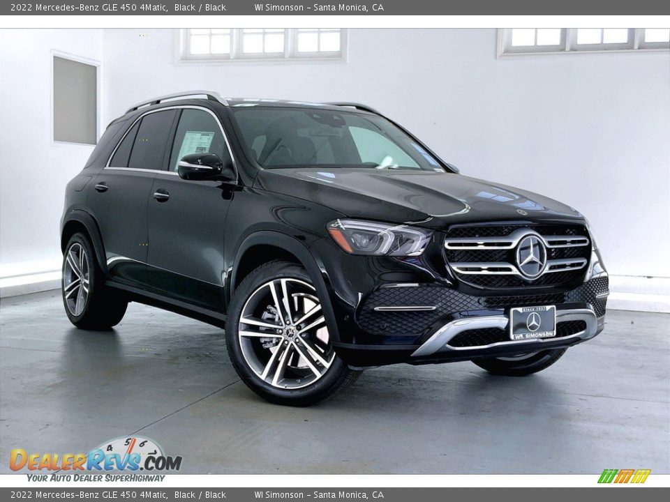 2022 Mercedes-Benz GLE 450 4Matic Black / Black Photo #12