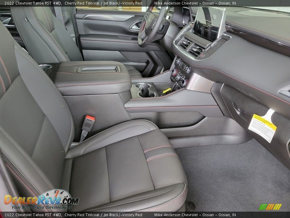 Jet Black/­Victory Red Interior - 2022 Chevrolet Tahoe RST 4WD Photo #21
