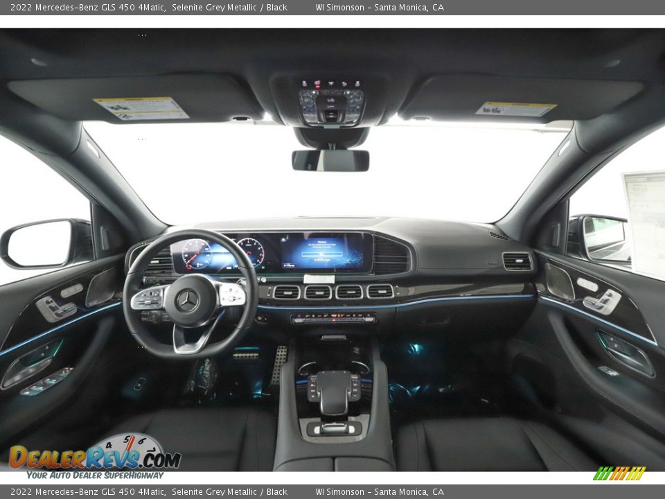 Dashboard of 2022 Mercedes-Benz GLS 450 4Matic Photo #10