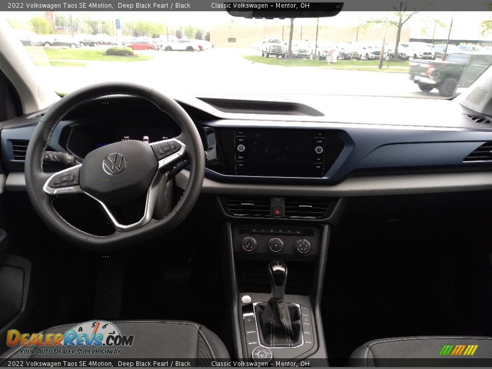 2022 Volkswagen Taos SE 4Motion Deep Black Pearl / Black Photo #3