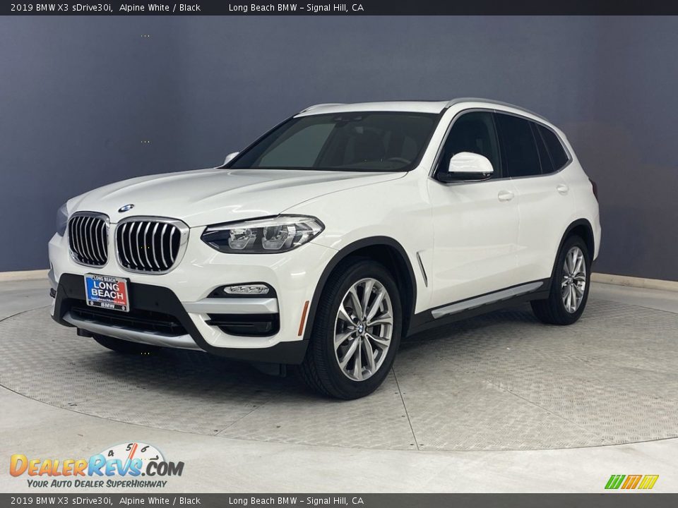 2019 BMW X3 sDrive30i Alpine White / Black Photo #3