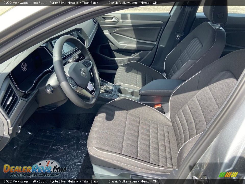 Titan Black Interior - 2022 Volkswagen Jetta Sport Photo #3