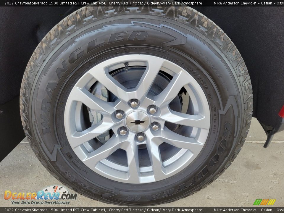 2022 Chevrolet Silverado 1500 Limited RST Crew Cab 4x4 Wheel Photo #11