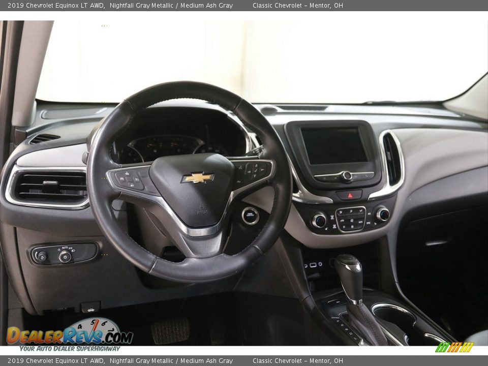 2019 Chevrolet Equinox LT AWD Nightfall Gray Metallic / Medium Ash Gray Photo #6