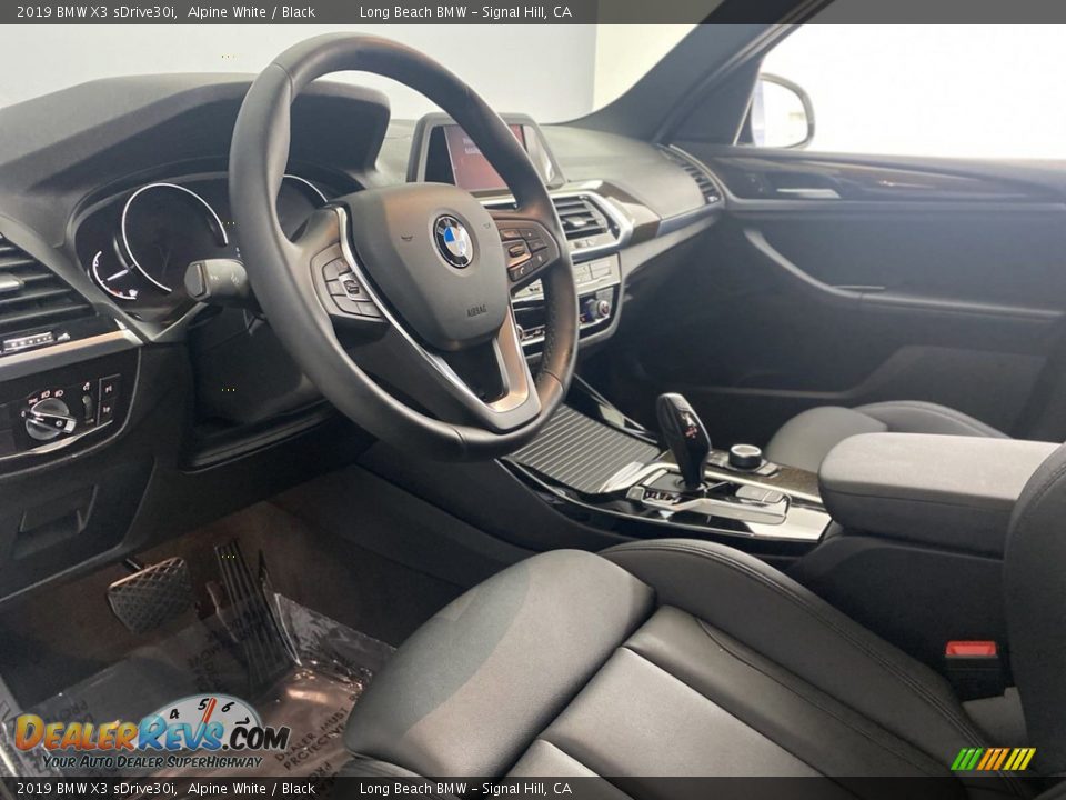2019 BMW X3 sDrive30i Alpine White / Black Photo #15