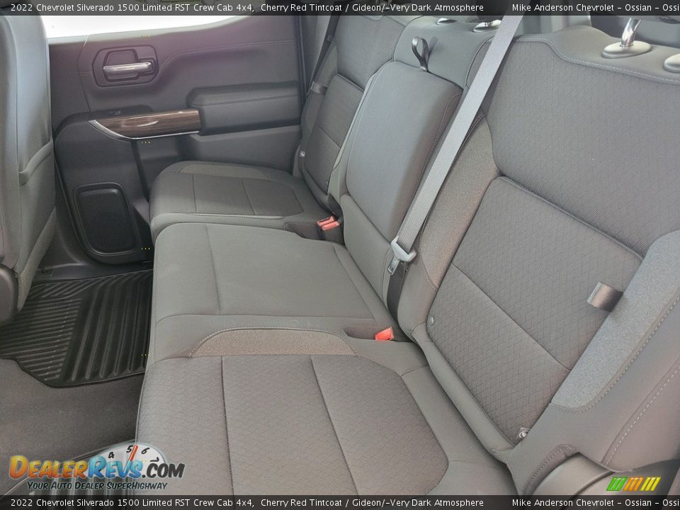 Rear Seat of 2022 Chevrolet Silverado 1500 Limited RST Crew Cab 4x4 Photo #18