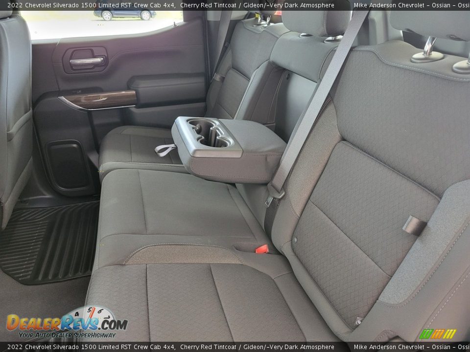 Rear Seat of 2022 Chevrolet Silverado 1500 Limited RST Crew Cab 4x4 Photo #19