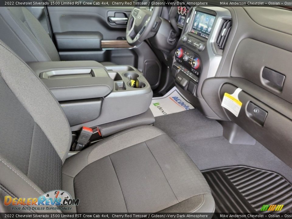 Front Seat of 2022 Chevrolet Silverado 1500 Limited RST Crew Cab 4x4 Photo #22
