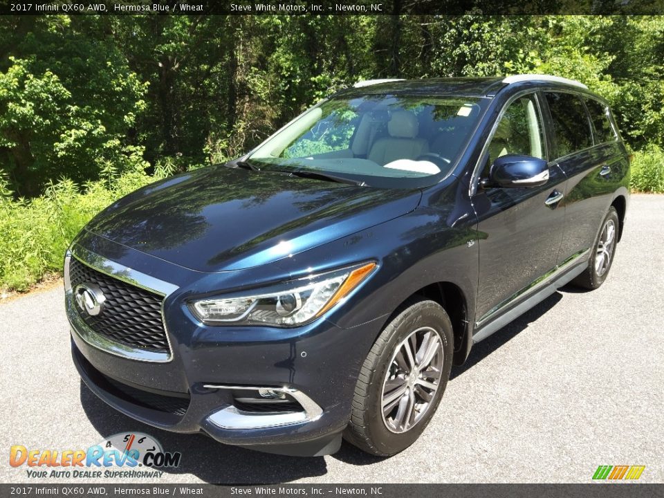 Hermosa Blue 2017 Infiniti QX60 AWD Photo #2