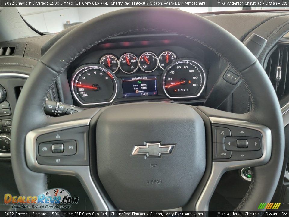 2022 Chevrolet Silverado 1500 Limited RST Crew Cab 4x4 Steering Wheel Photo #26