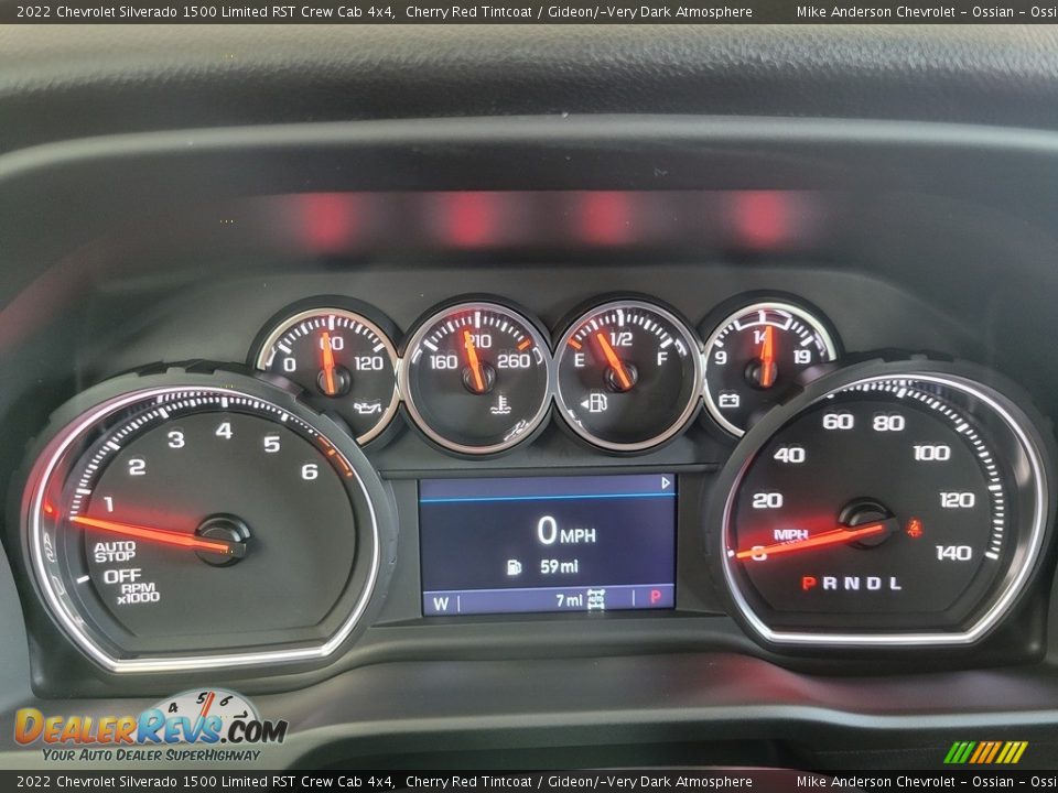 2022 Chevrolet Silverado 1500 Limited RST Crew Cab 4x4 Gauges Photo #29