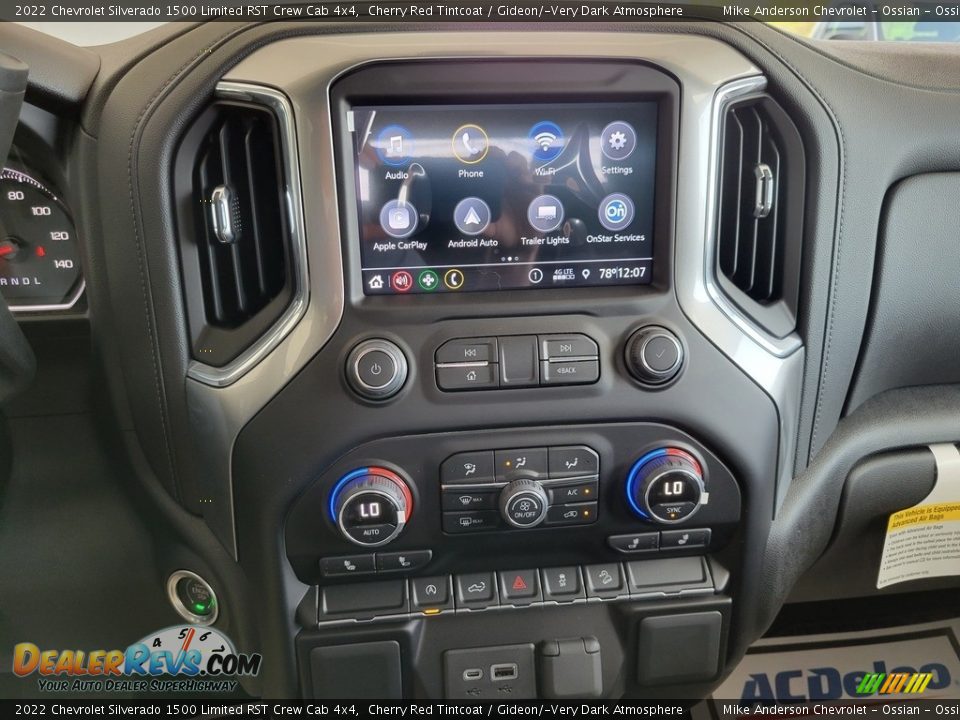 Controls of 2022 Chevrolet Silverado 1500 Limited RST Crew Cab 4x4 Photo #30